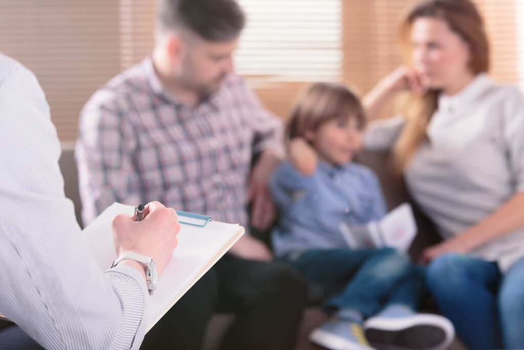 family therapy at psychologist